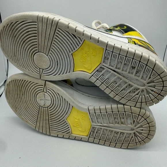 Nike SB De La Soul Dunk High Top Shoes Sneakers 2014 Size 4 GUC - Picture 5 of 13